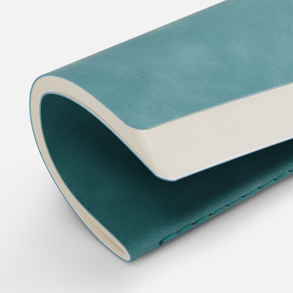 Блокнот Luba, бирюзовый-2