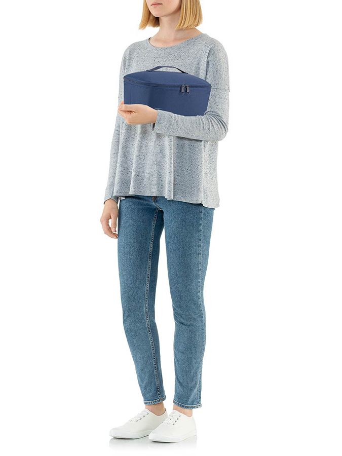 Термосумка Coolerbag M, синяя-4