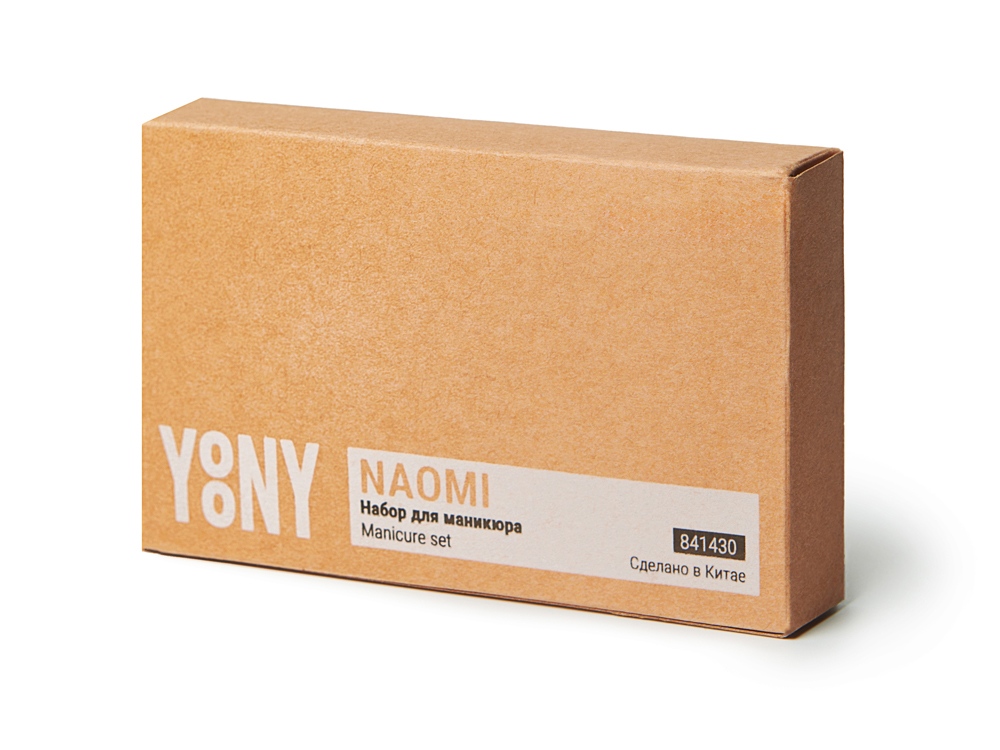 Набор для маникюра Naomi, натуральный-6
