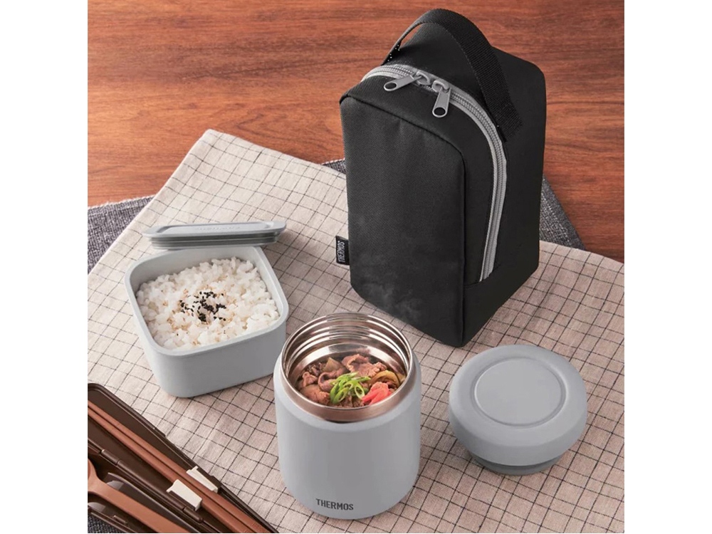 Ланч-набор тм THERMOS JBY-801 BKGY 0,8L-2