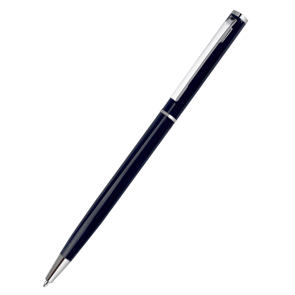 Ручка металлическая Альдора, Темно-синий-0