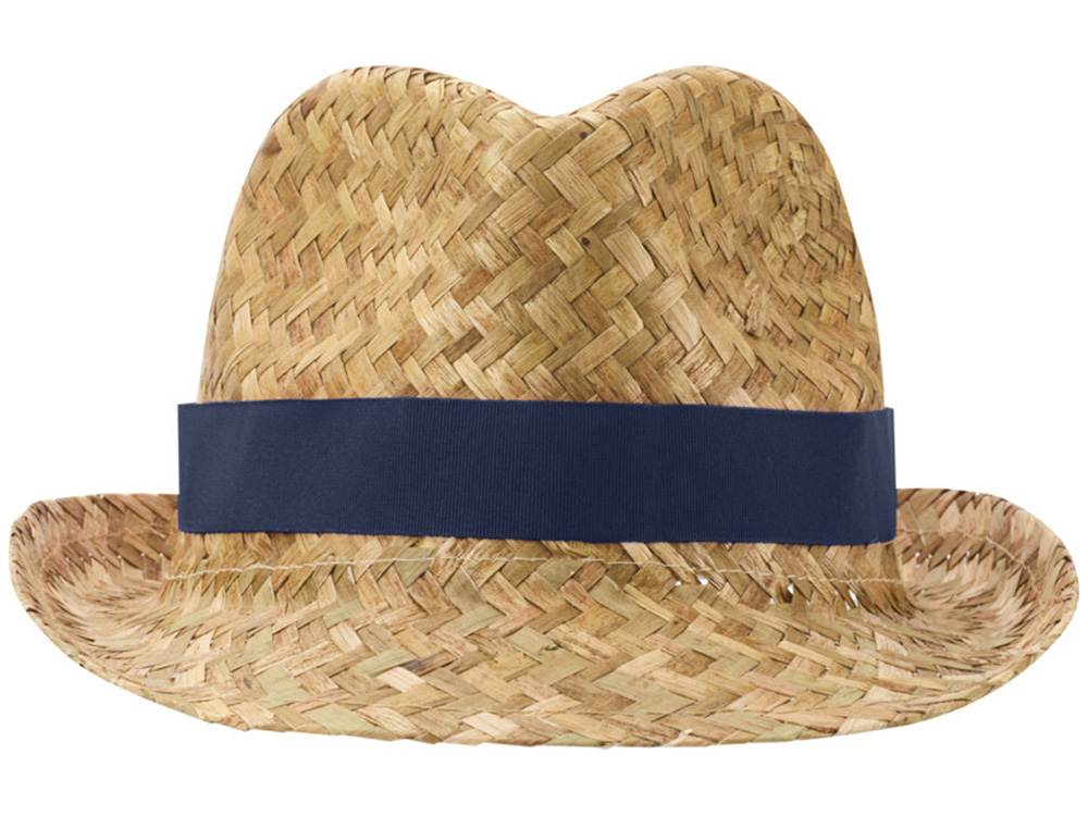 Pricus соломенная шляпа - Темно - синий / Натуральный-1