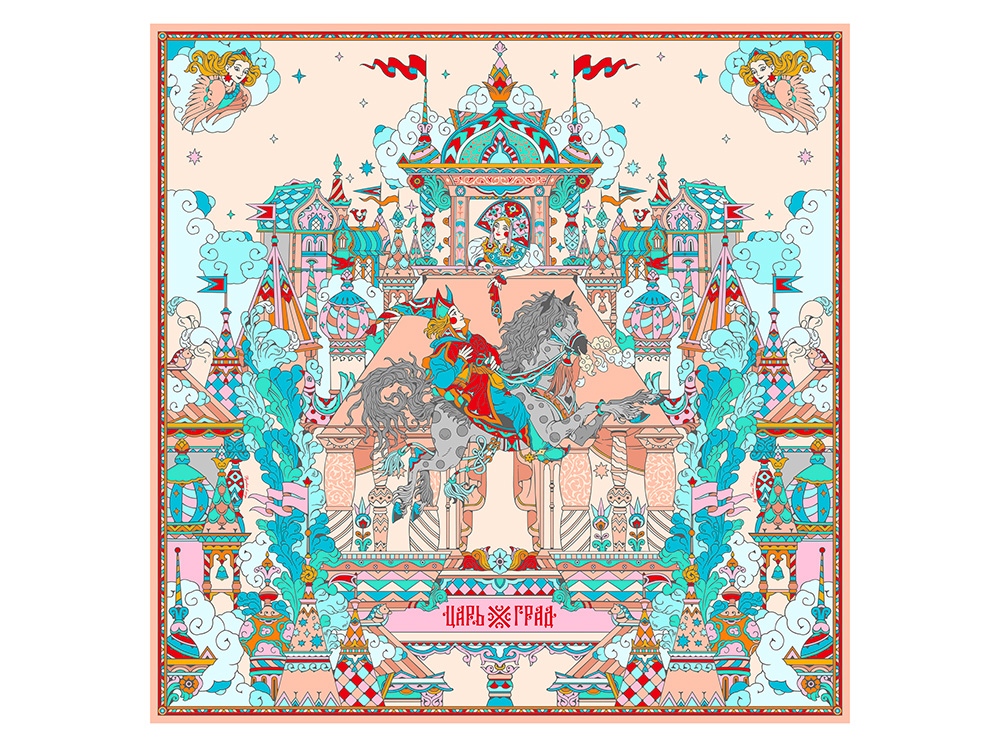 Платок Царьград-0