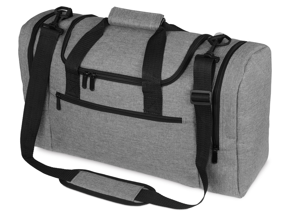 Сумка дорожная Route с двумя боковыми карманами, серый-0