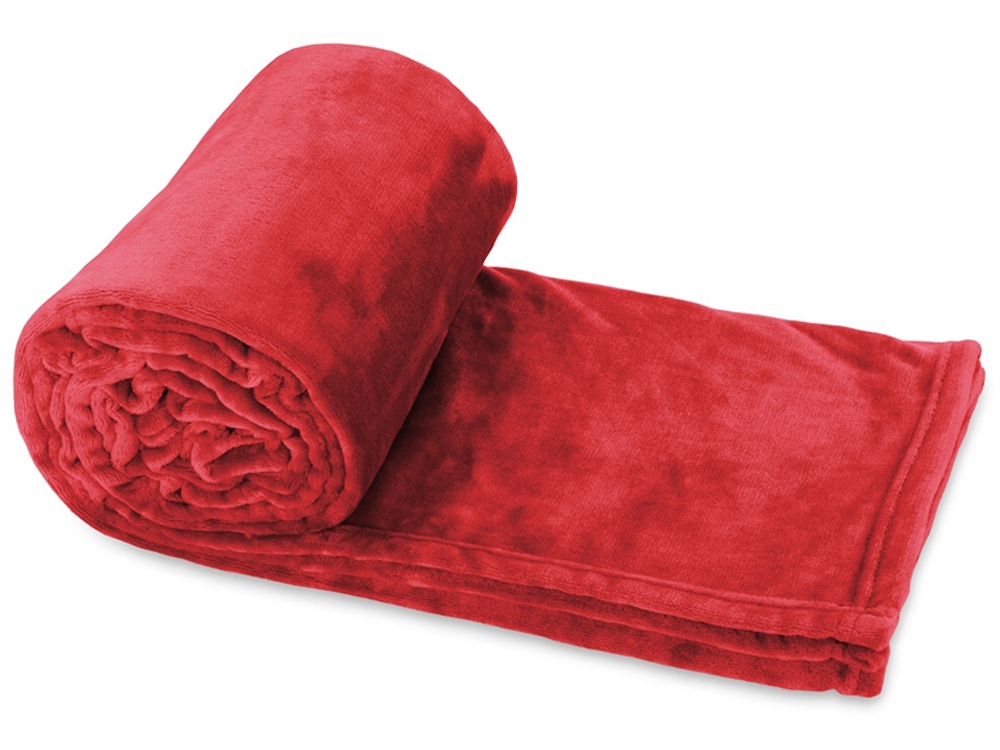 Плед Тедди, красный-1