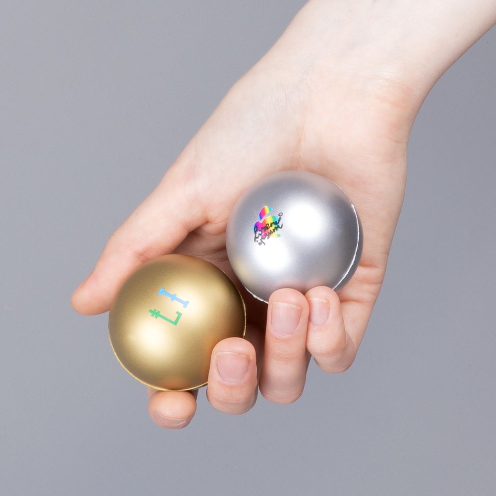 Антистресс Mash, серебристый ver.2-3