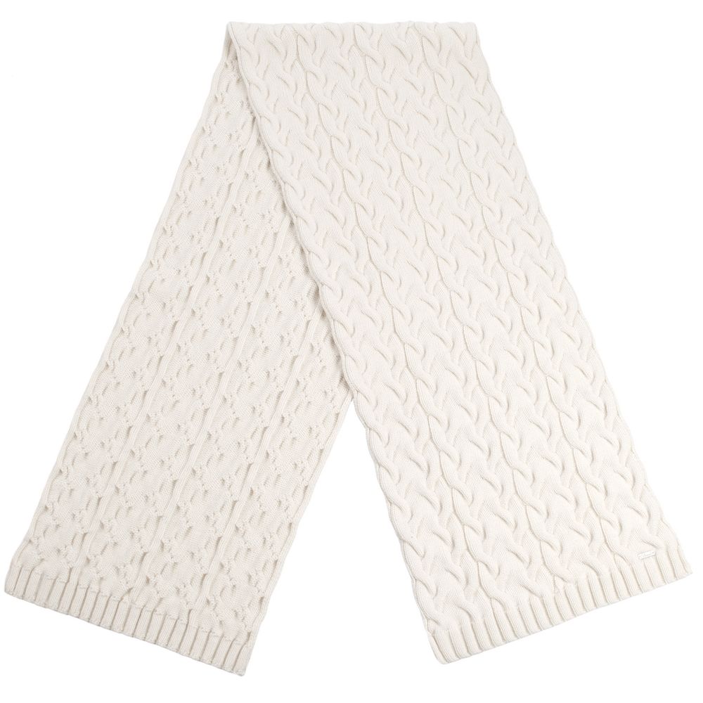 Шарф Loren, молочно-белый (ванильный)-3
