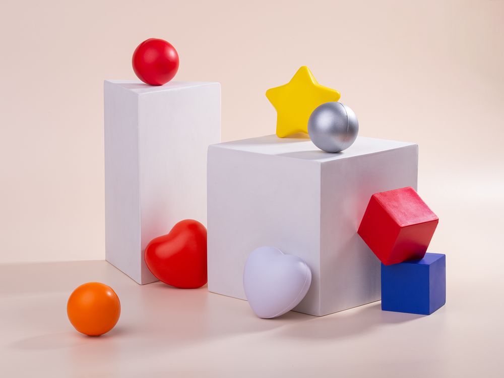 Антистресс «Сердце», красный-3