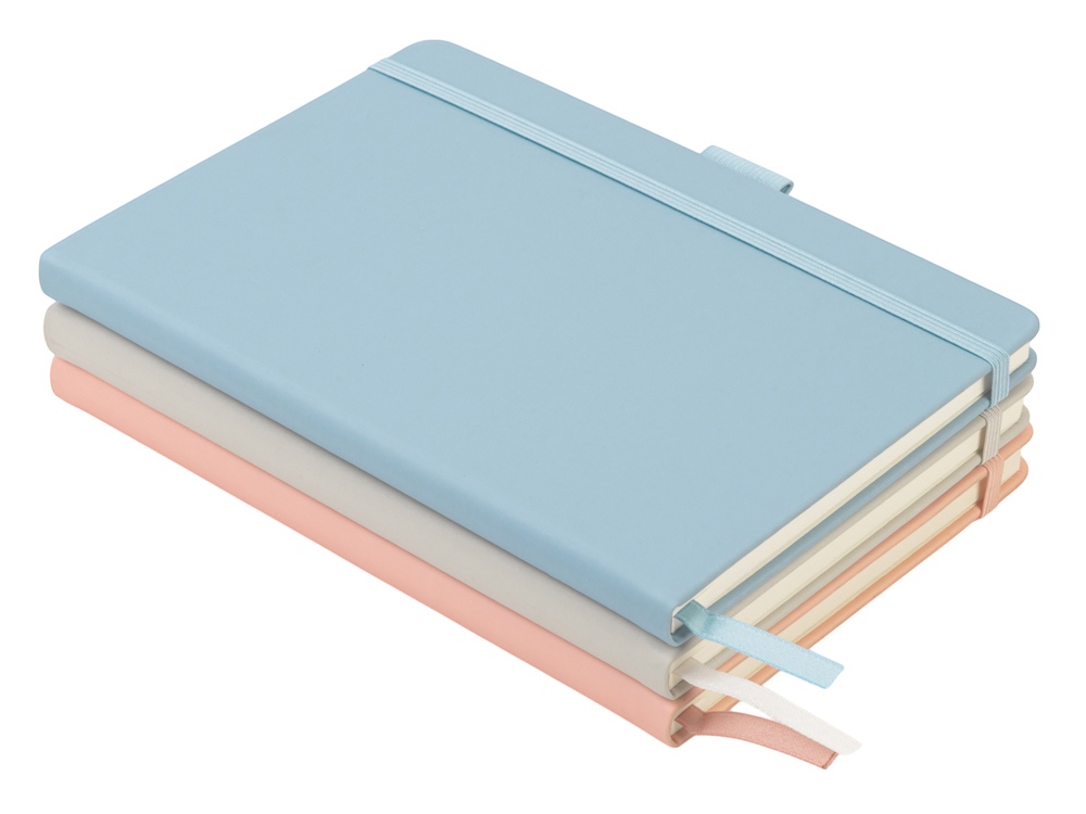 Блокнот Vision 2.0 А5 в твердой обложке, голубой-7