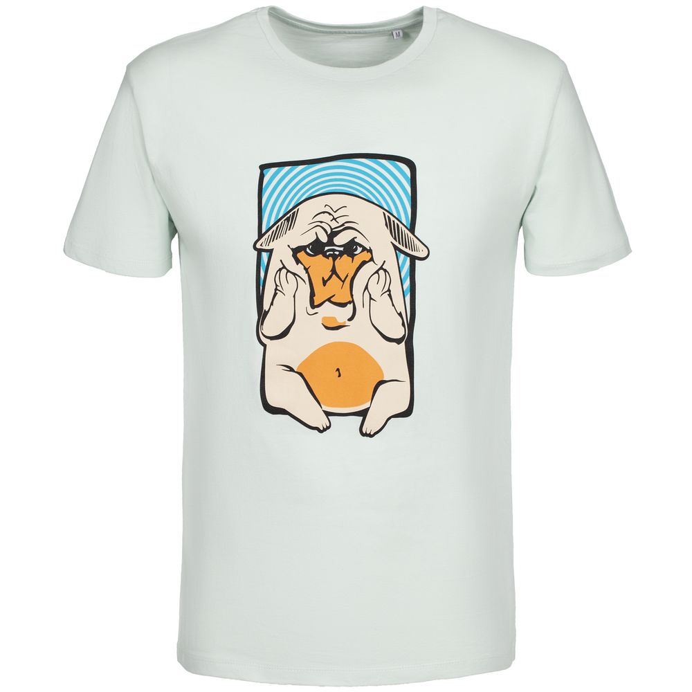 Футболка мужская Deep Thinker, зеленая-1