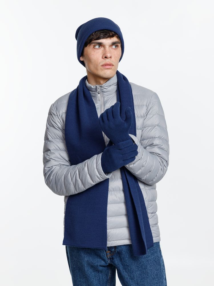 Перчатки Urban Flow, темно-синий меланж-2