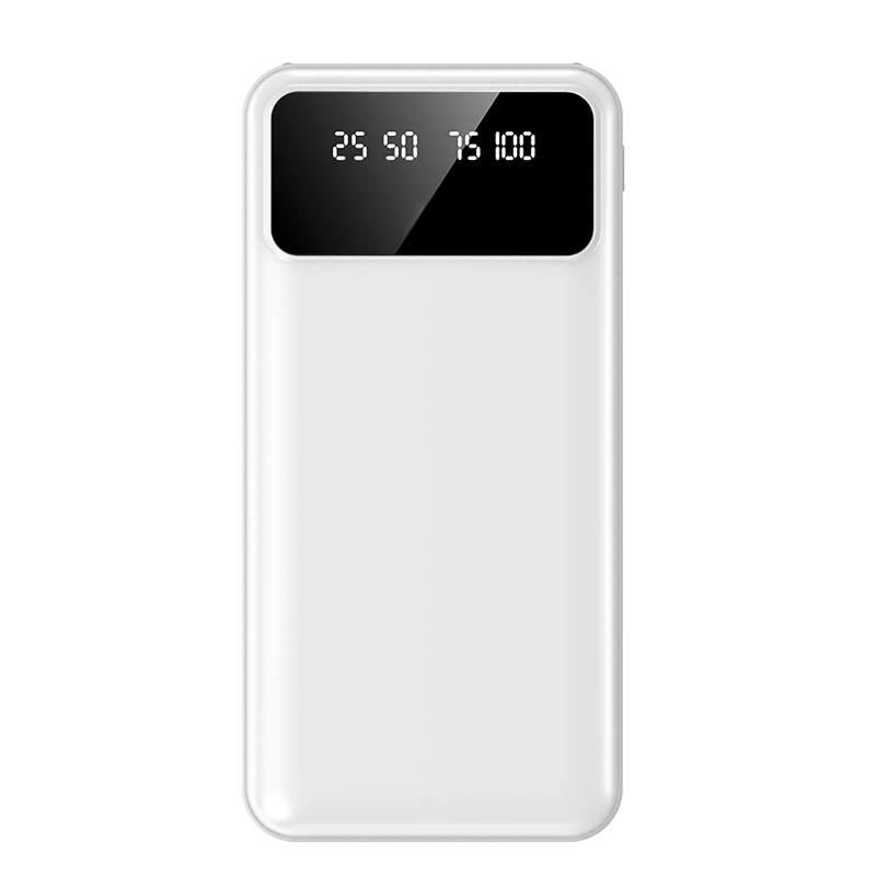 Внешний аккумулятор Dorado 10 000 mAh с фонариком, Белый-2