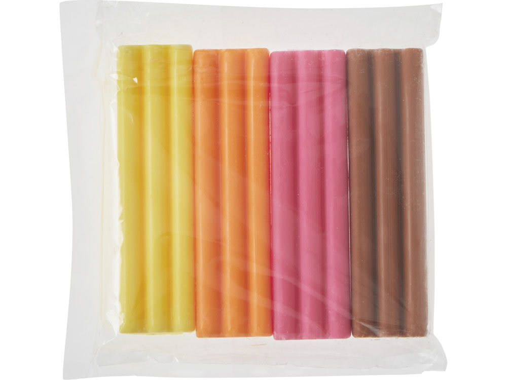 Набор Съедобный пластилин 4 кусочков (без ножа)-2