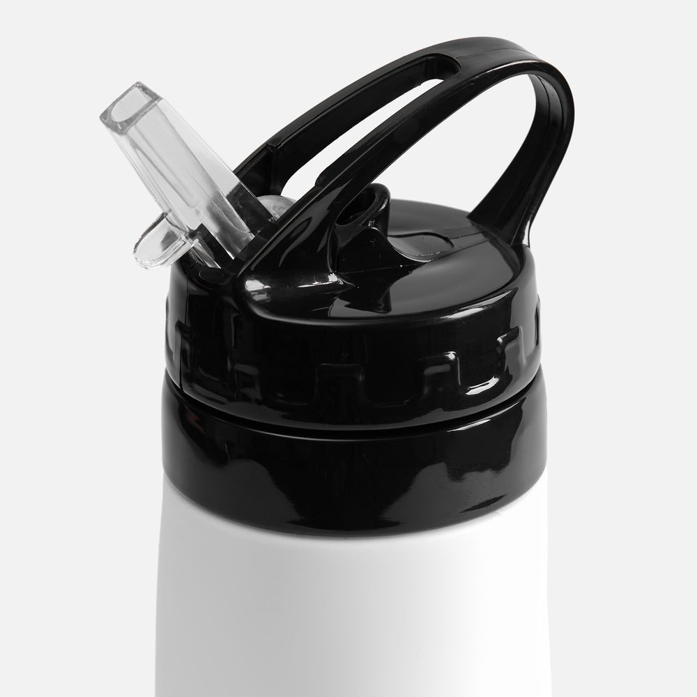 Складная бутылка для воды Langfossen, белая-2