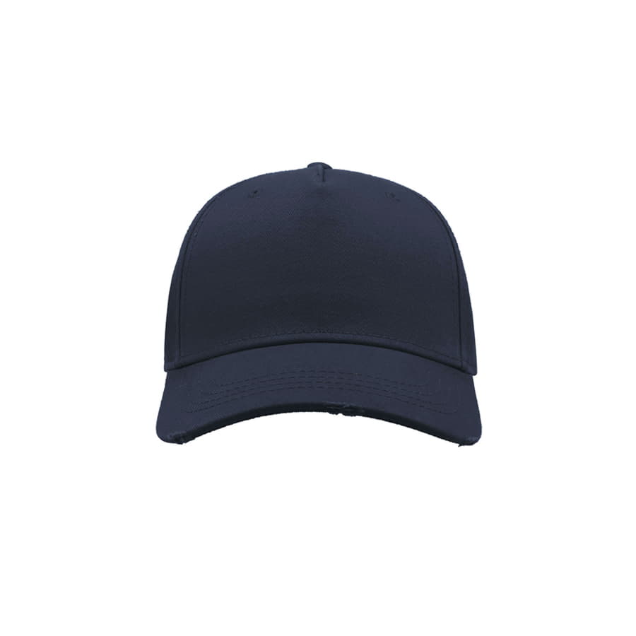 Бейсболка CARGO, 5 клиньев, металлическая застежка, темно-синий-7
