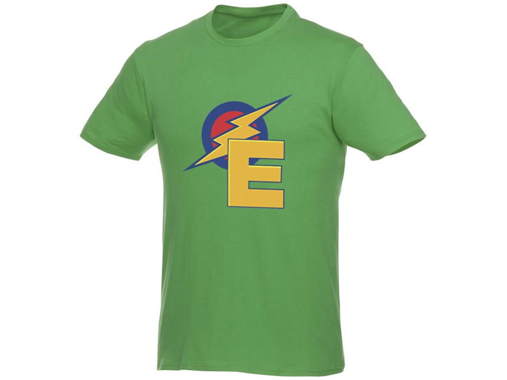 Мужская футболка Heros с коротким рукавом, зеленый папоротник-4