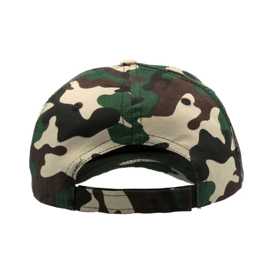 Бейсболка START FIVE, 5 клиньев, застежка на липучке, зеленый камуфляж-5