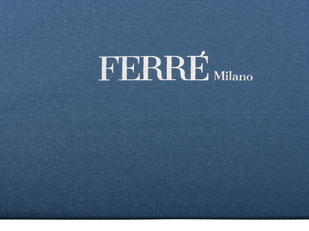 Зонт складной автоматический Ferre Milano, синий-6