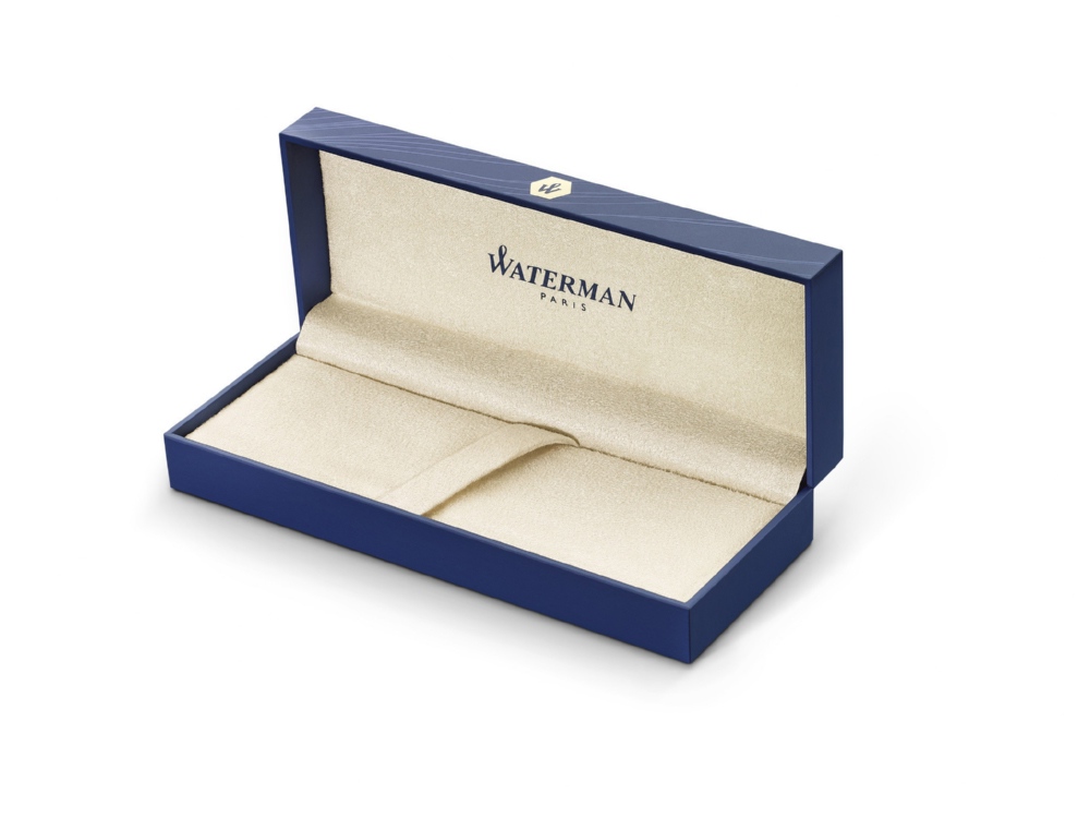 Шариковая ручка Waterman Expert 3, цвет: Stainless Steel CT, стержень: Mblue-9