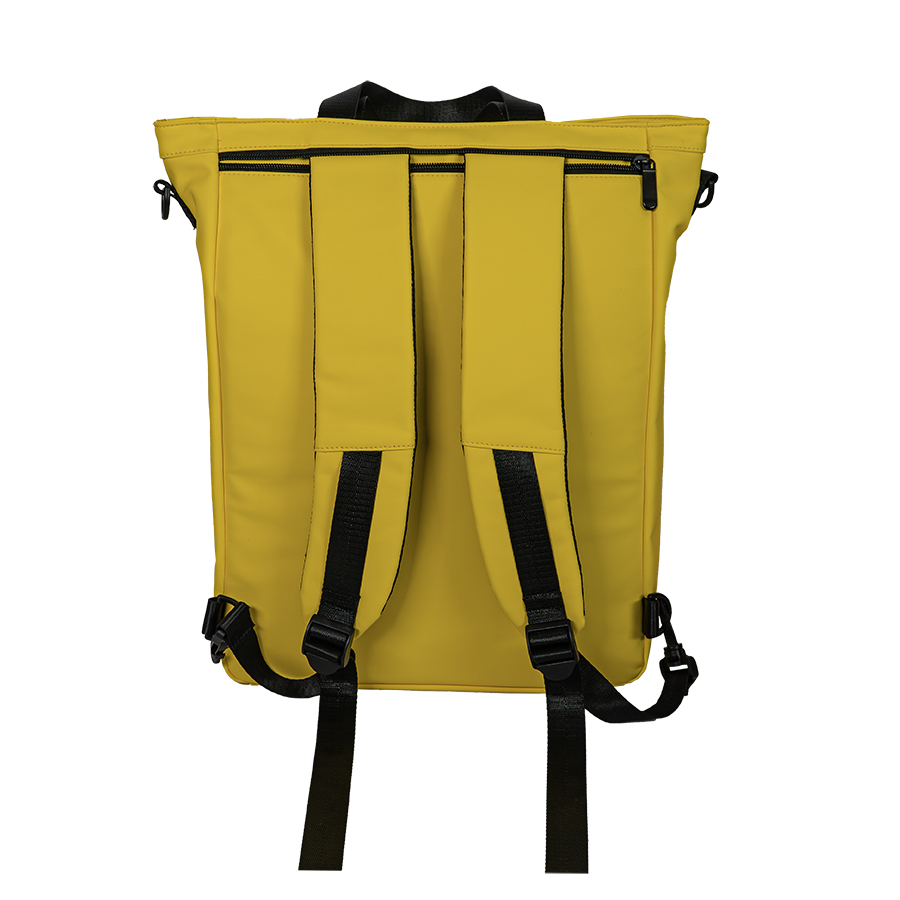 Рюкзак "Shop", жёлтый, 42 х 39 х 13 см, 100% полиуретан, желтый-2