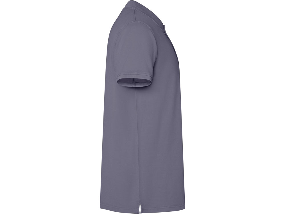 Рубашка поло Cobain унисекс, серо-голубой выстиранный-2