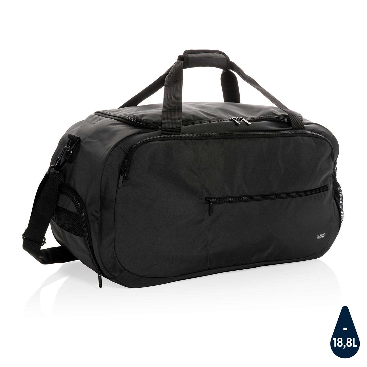 Спортивная сумка Swiss Peak из RPET AWARE™-0