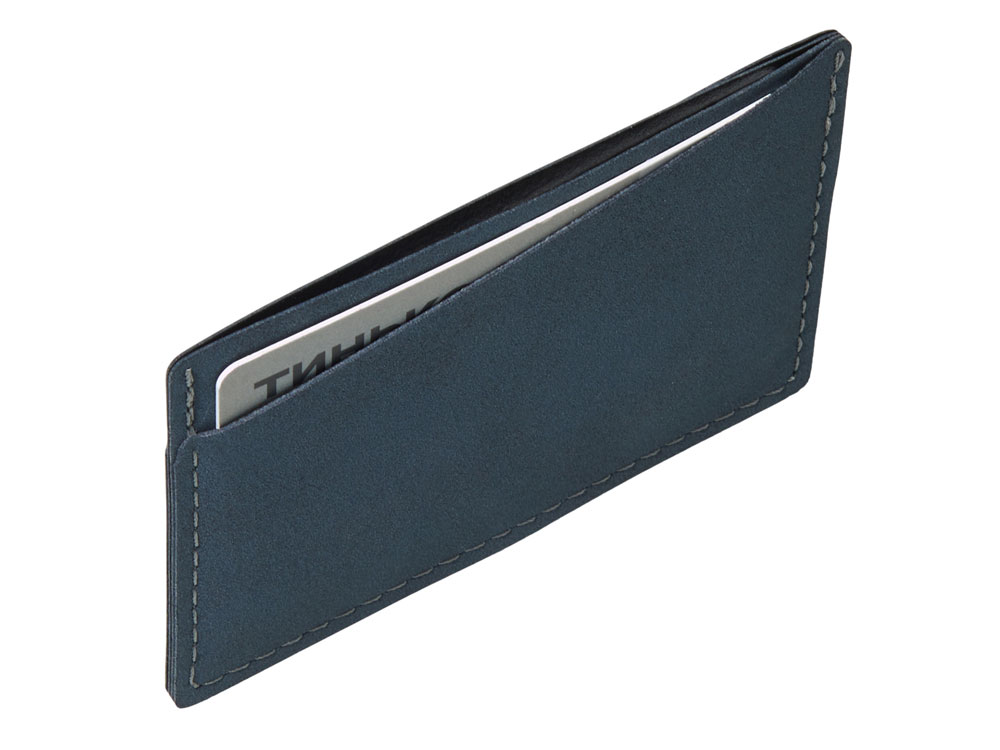 Футляр на 3 пластиковые карты Alicante, темно-синий-3