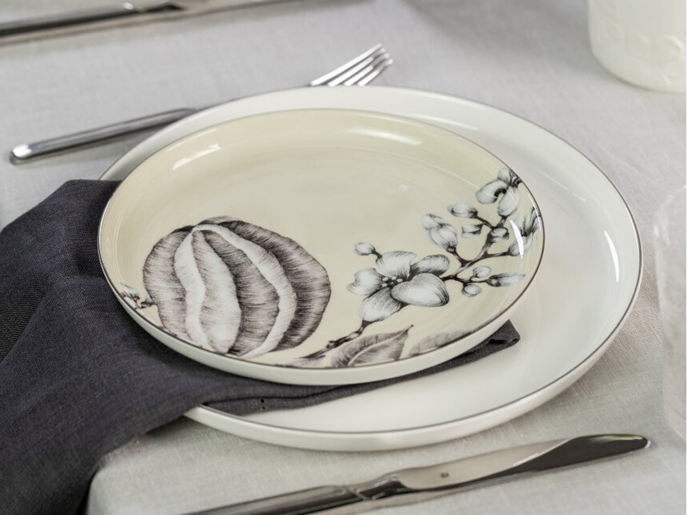 Тарелка Valerie Concept PLATE 2 WHT-2