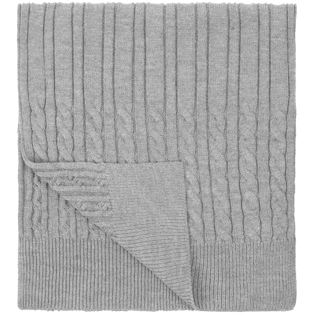 Шарф Heat Trick, серебристо-серый меланж-0