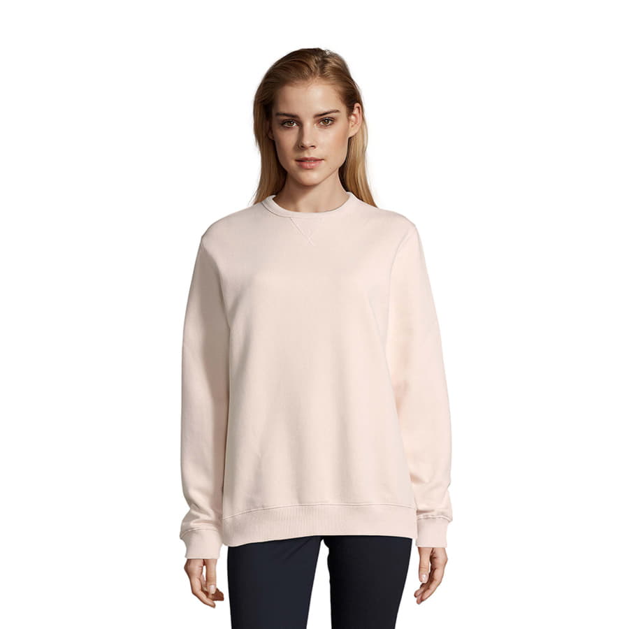 Толстовка-свитшот женский SULLY 280 , светло-розовый-1