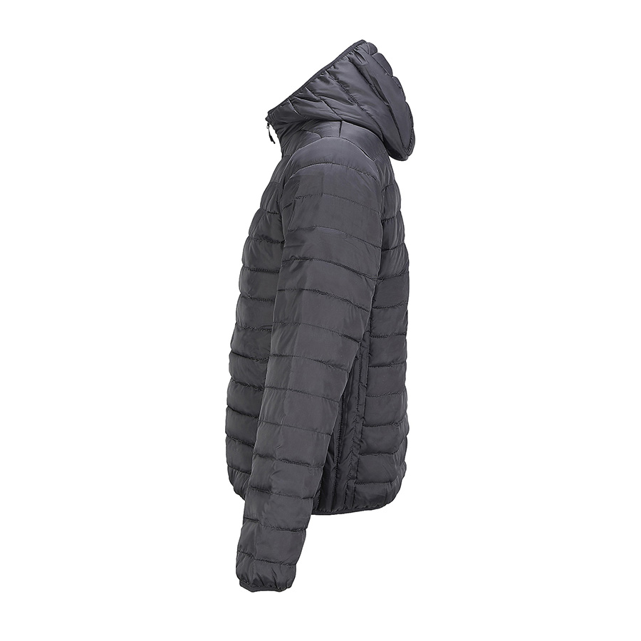 Куртка мужская "STREAM HOODED" 280 Т, черный-1