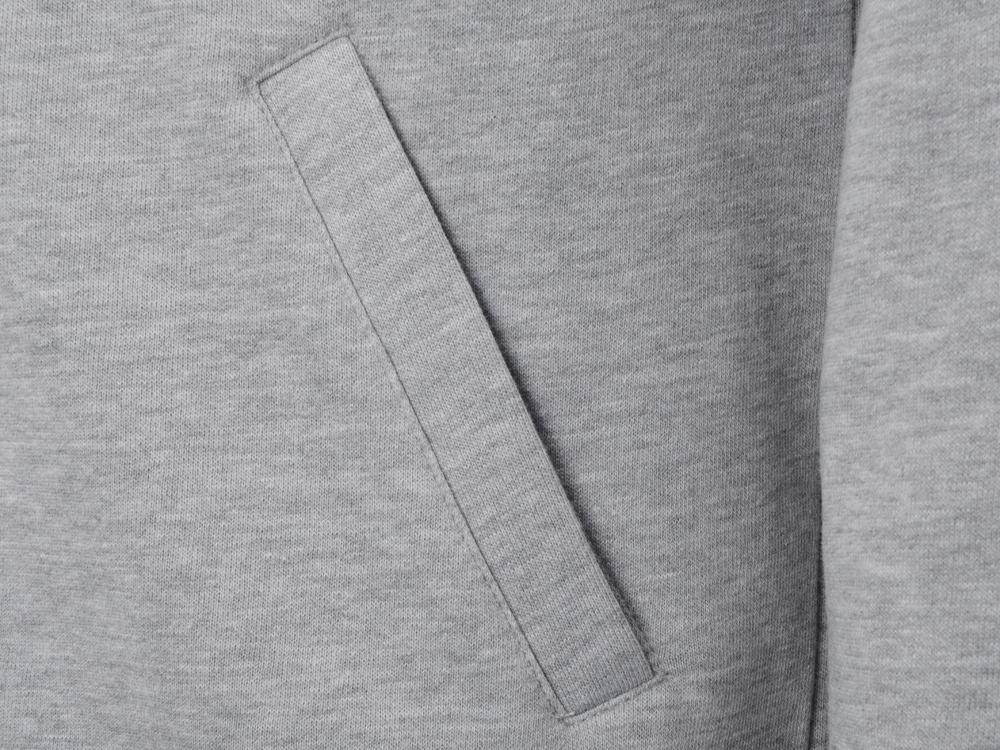 Толстовка на молнии Perform мужская, серый меланж-4