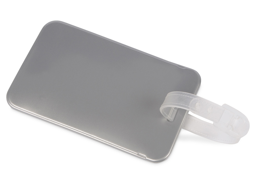 Бирка для багажа Voyage 2.0, серебристый-0