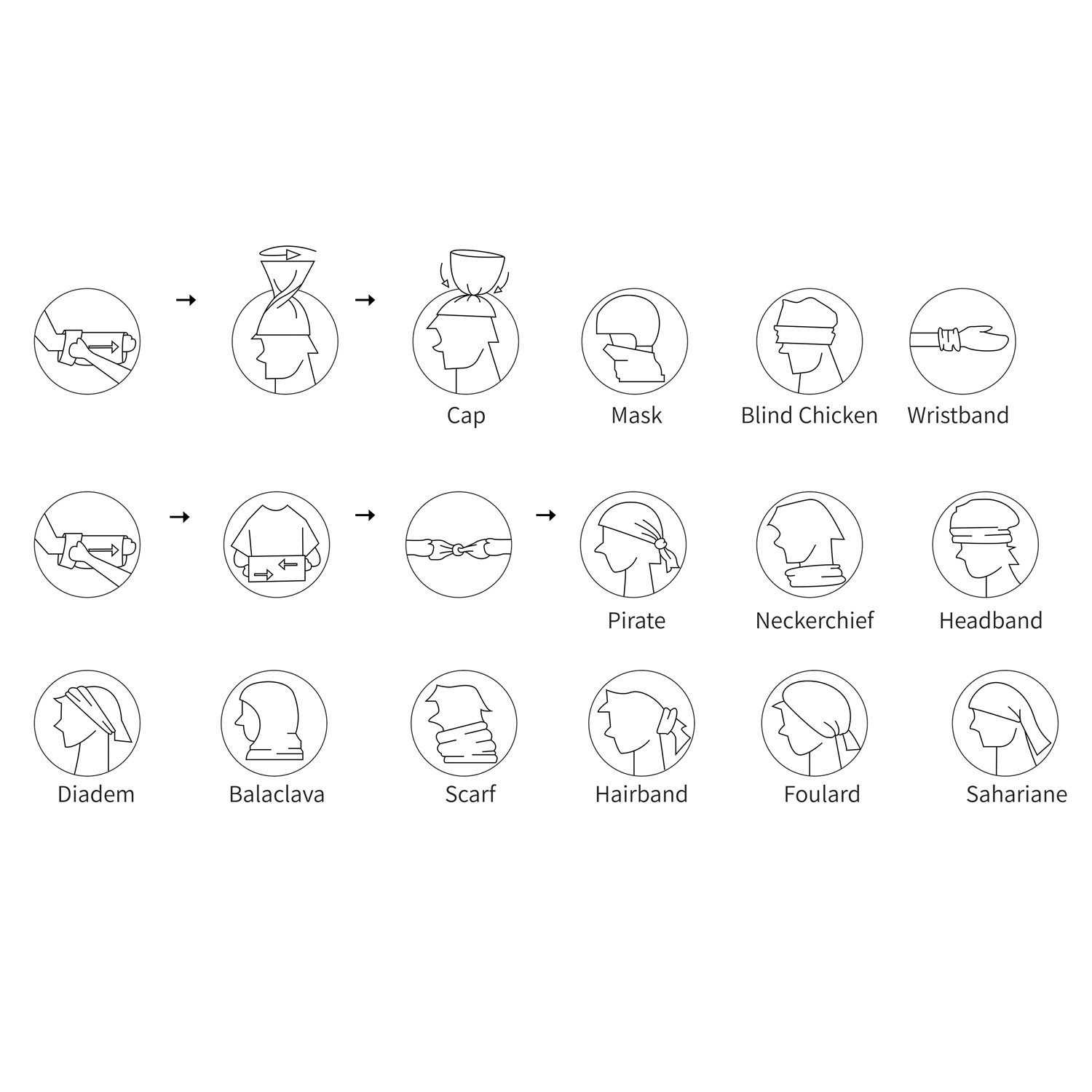 Многофункциональный шарф-4