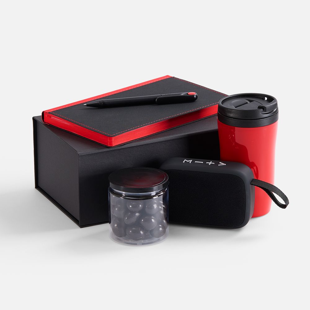 Набор Nice Twice Underway, черный с красным-0