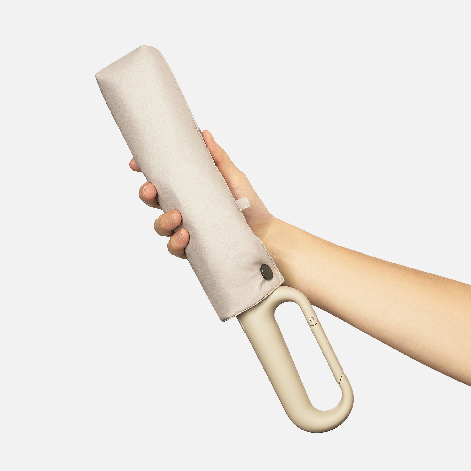 Зонт складной Azimut, бежевый-5