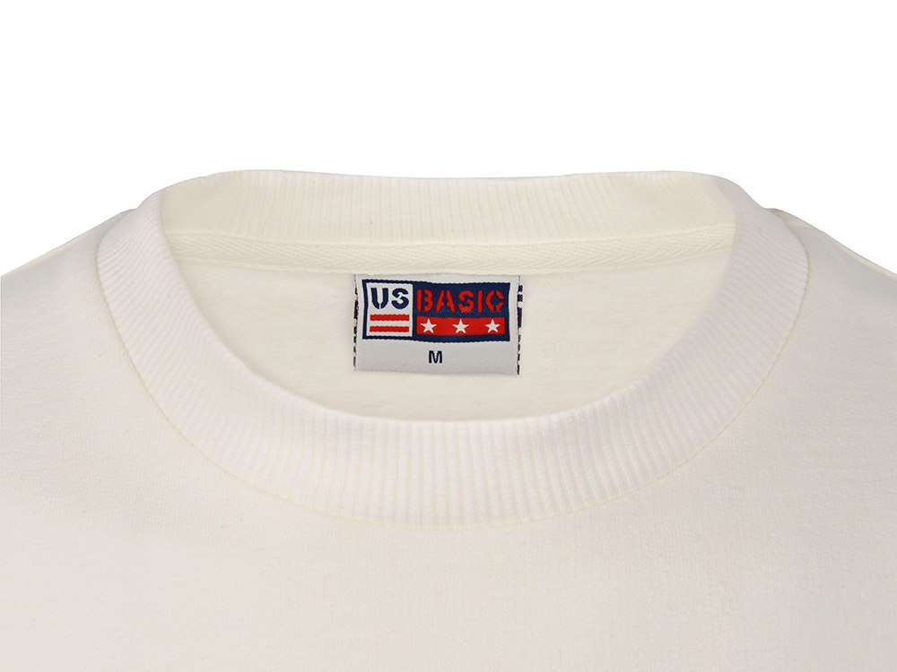 Свитшот Motion унисекс с начесом, белый-10