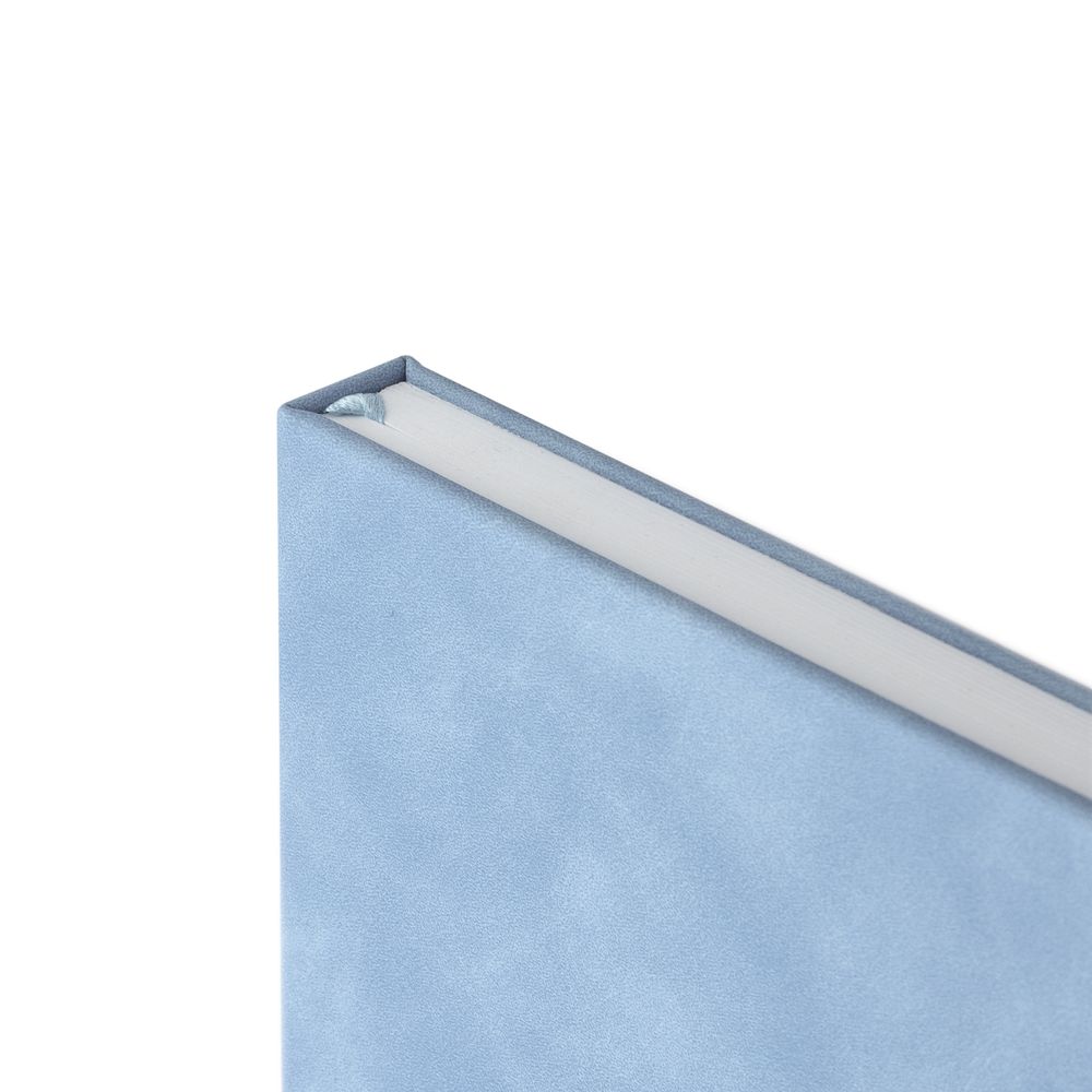 Ежедневник Horizon, недатированный, серый с голубым-3