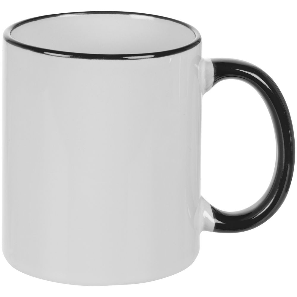 Кружка Rimo для сублимационной печати, черная-1