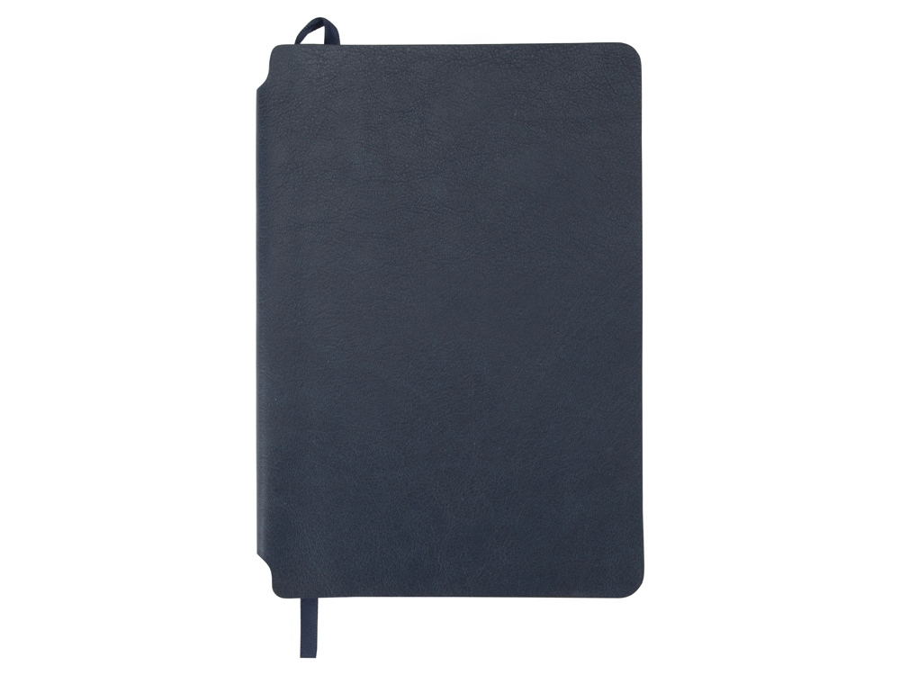 Блокнот Notepeno 130x205 мм с тонированными линованными страницами, темно-синий-8