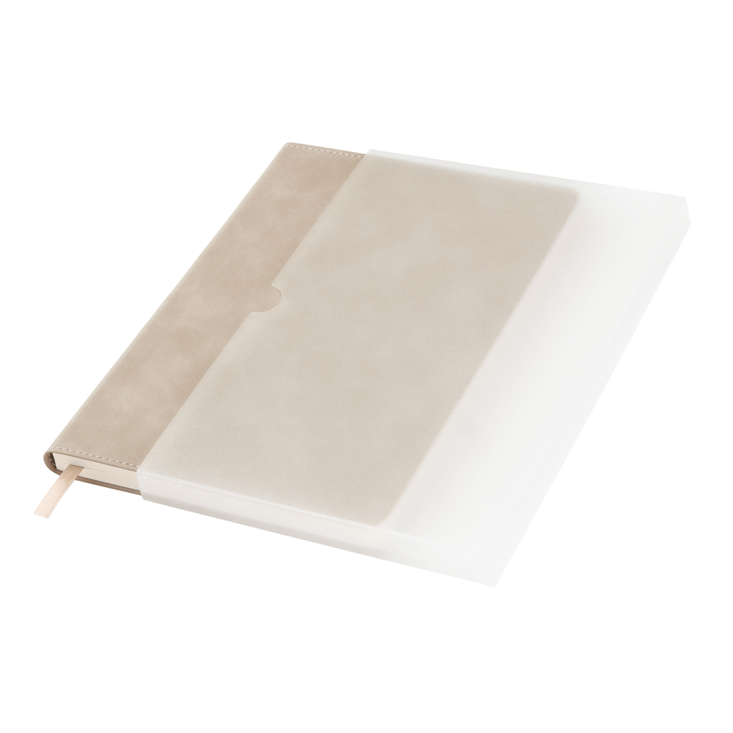 Ежедневник Верона (Verona) недатированный, бежевый-8