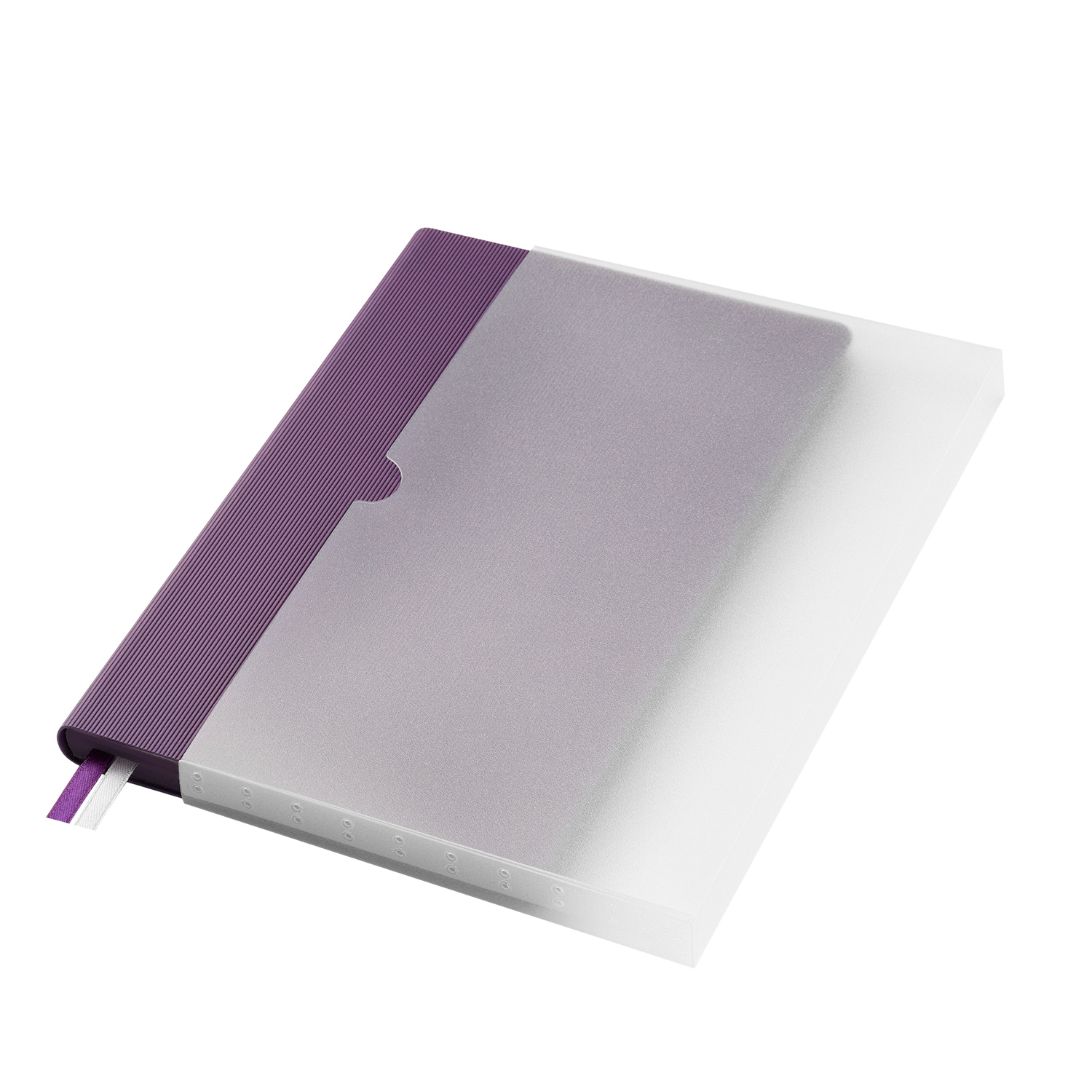 Ежедневник Рейн (Rain) недатированный, фиолетовый-7
