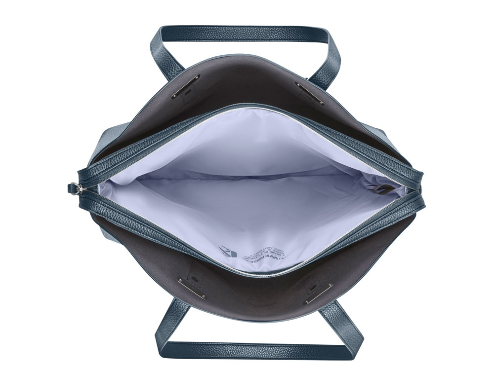 Сумка женская WENGER RosaElli с карманом для ноутбука 14, синяя, полиэстер, 37 x29x19 см-4