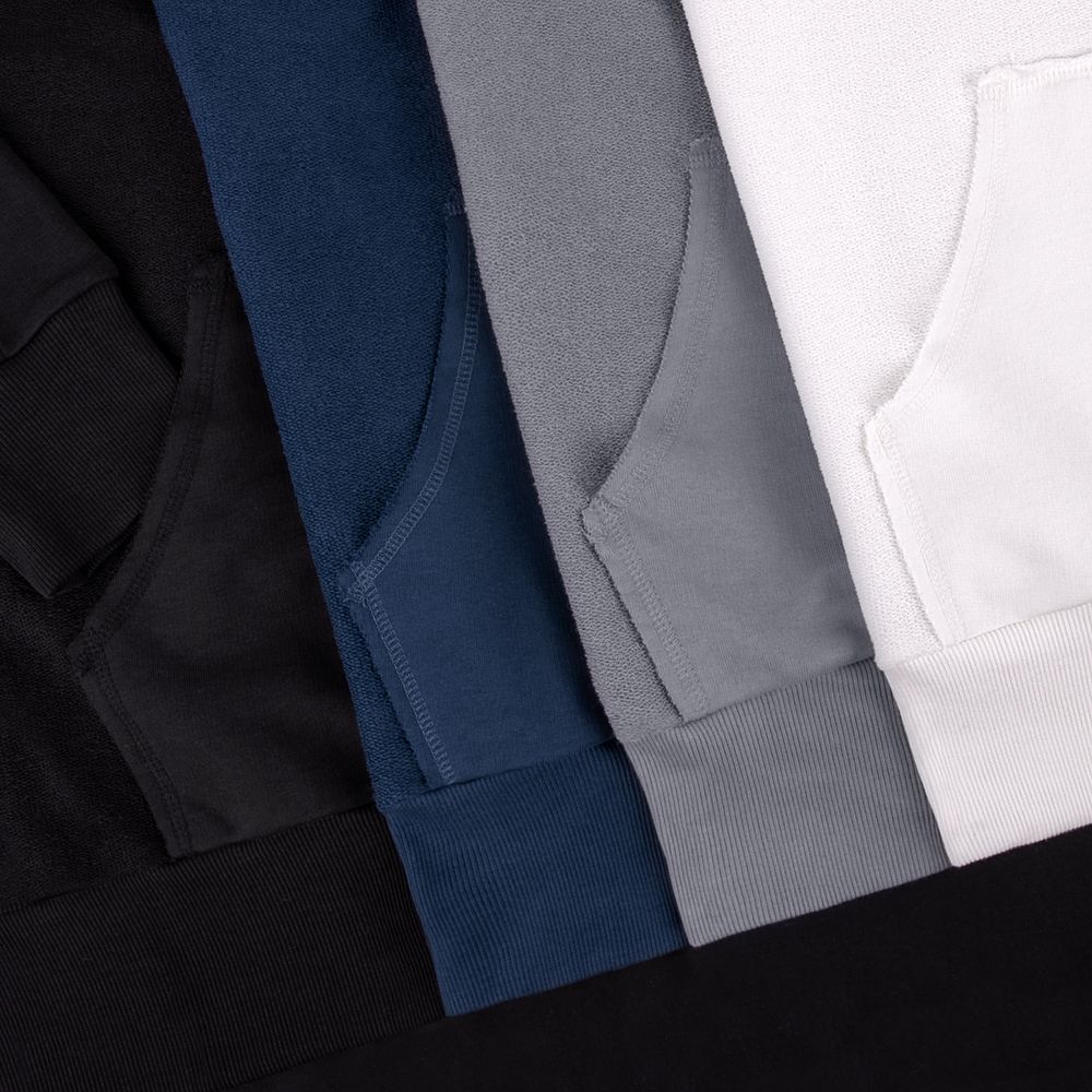 Свитшот оверсайз унисекс Vozduh, светло-серый-3