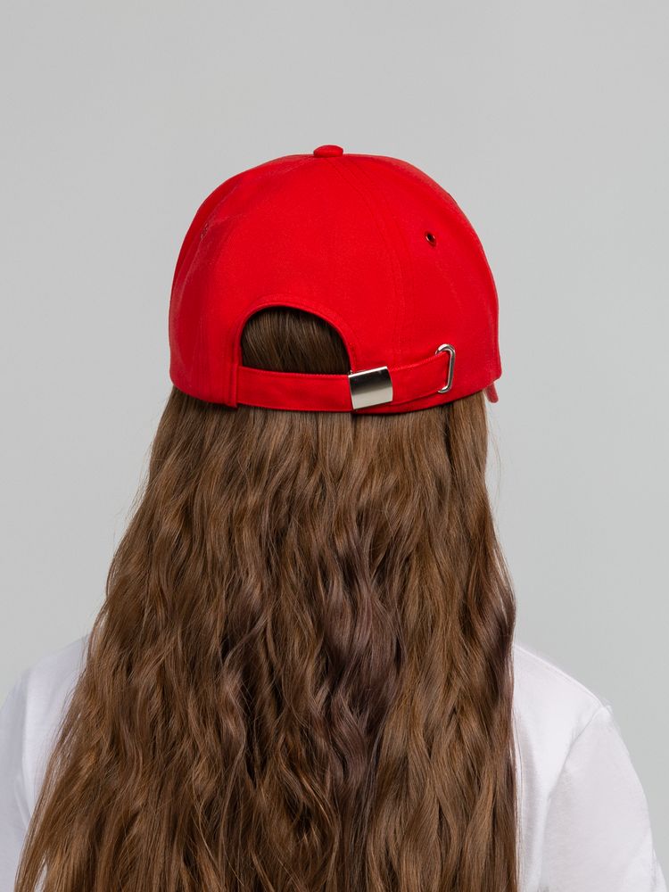 Бейсболка детская Capture Kids, красная-3