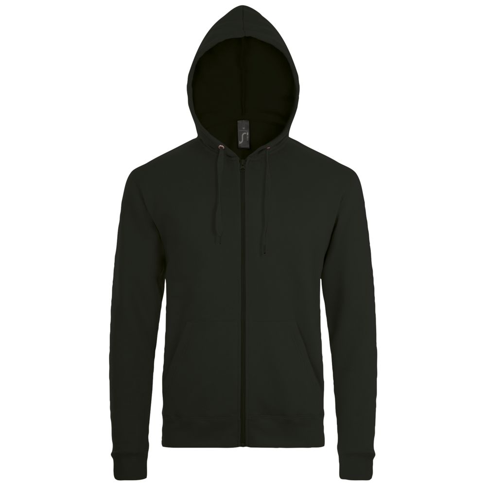 Толстовка унисекс Stone, черная-1