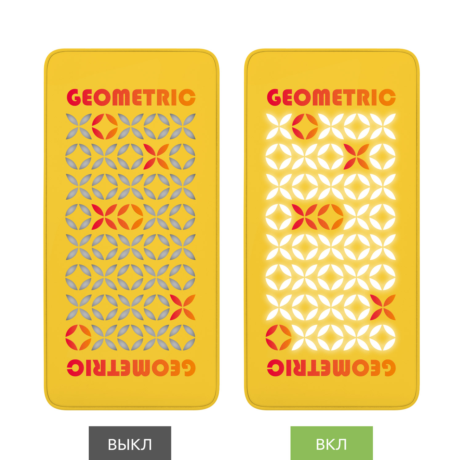 Внешний аккумулятор с подсветкой Анкор Плюс PD (Ancor PD Plus) 10000 mAh, желтый-6