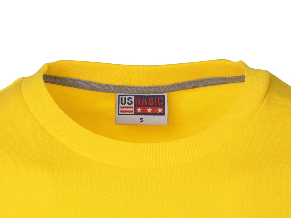 Свитшот Motion унисекс с начесом, жёлтый-8