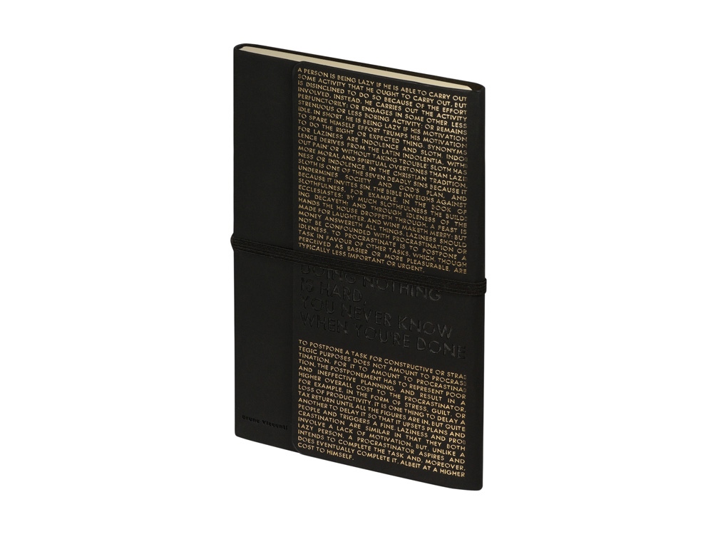 Ежедневник недатированный А5 Bilbao, черный-0