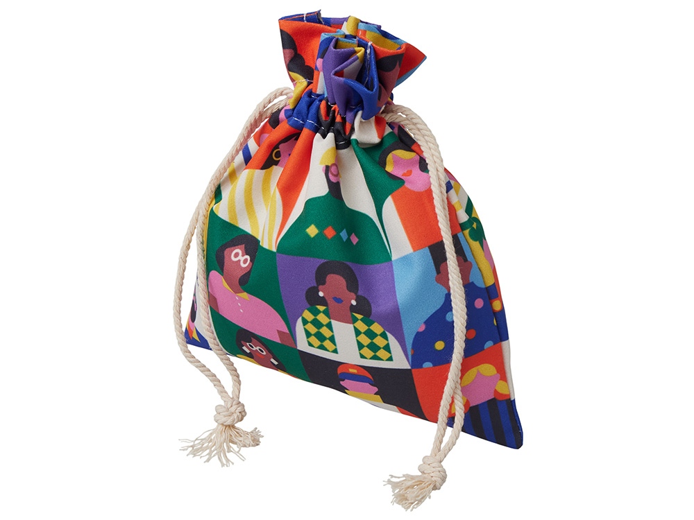 Мешочек подарочный средний с возможностью полноцветной печати-1